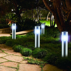 HomeHaves Mascot Lamp Set van 4 LED Tuinlampen op zonne-energie