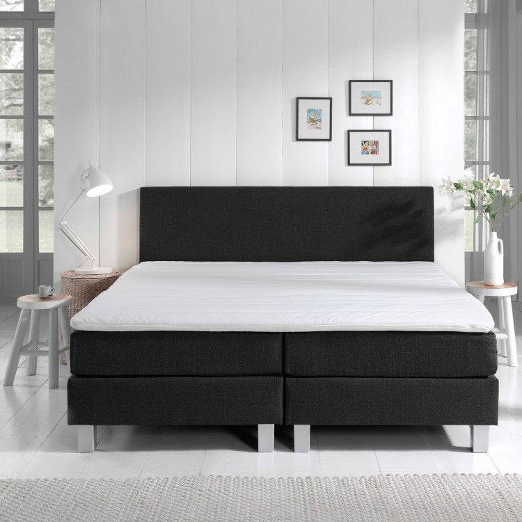 HomeHaves 180 x 200 incl. montage / Leather look Dreamhouse Online Boxspring Luxe Boxspringset Berlin