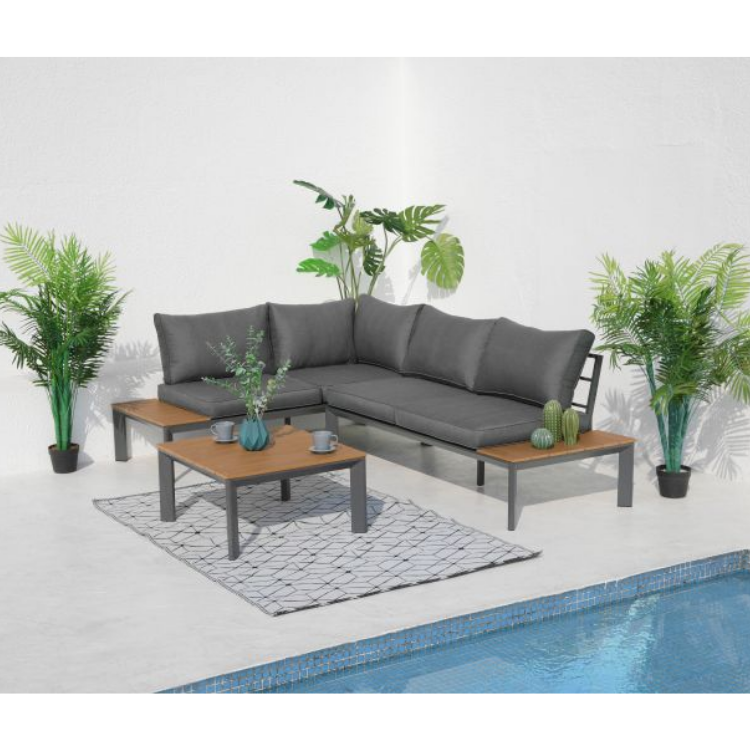 HomeHaves Dreamhouse Online Tuin Loungeset Modena inclusief tafel