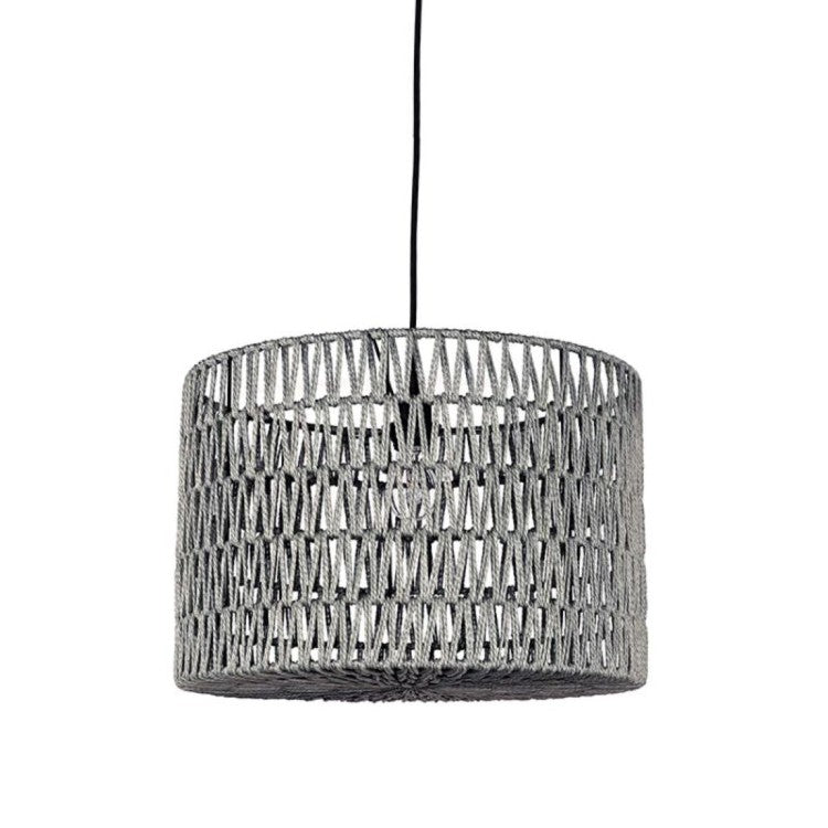 HomeHaves Grijs Label51 Lamp Hanglamp Stripe