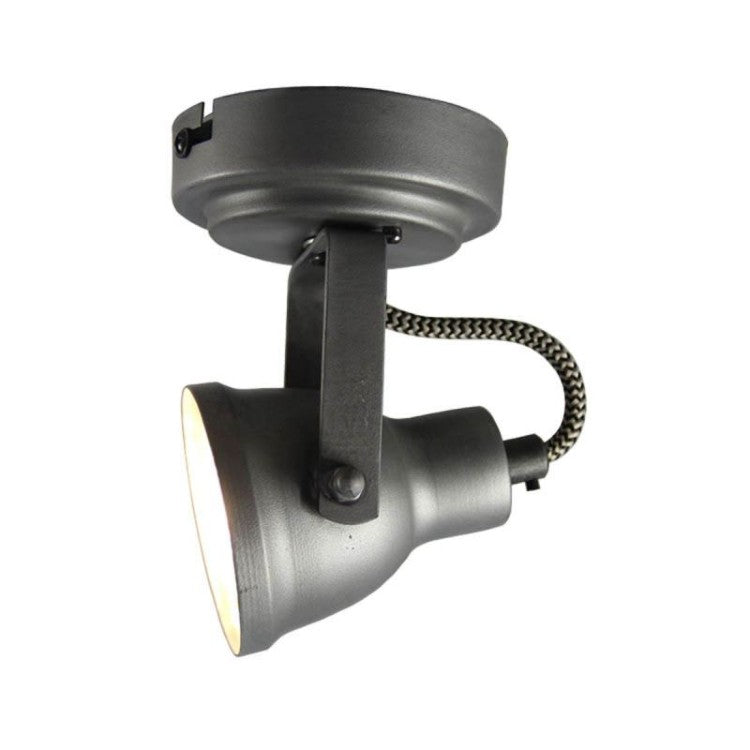 HomeHaves-LED Spot Max 1-lichts-Lamp-Mat grijs-