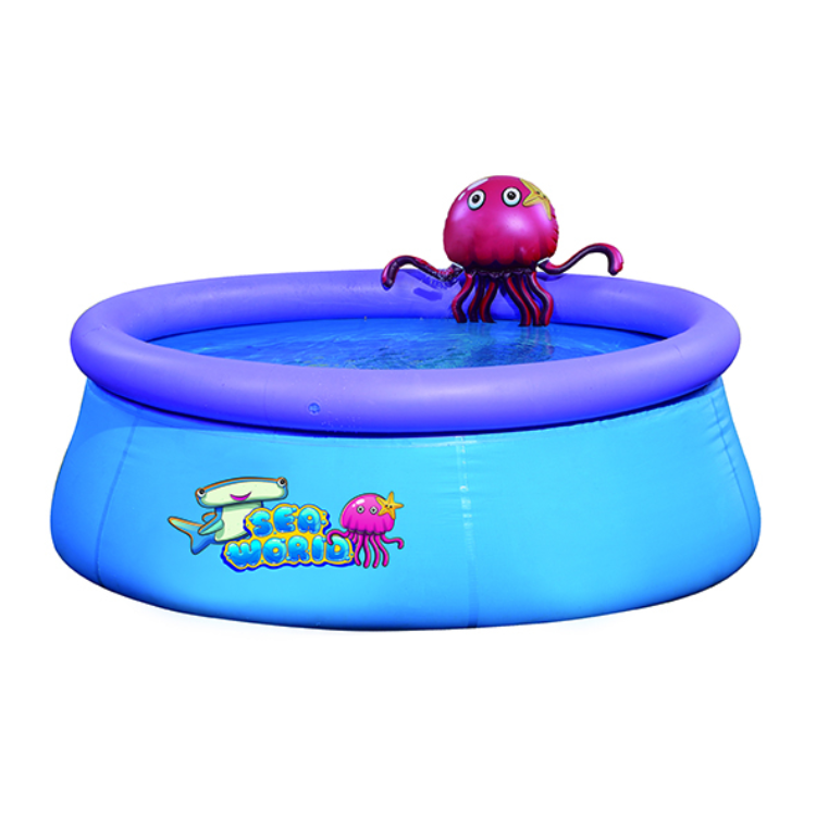 HomeHaves Opblaasbaar Zwembad Octopus Mascot Opblaasbare Zwembaden