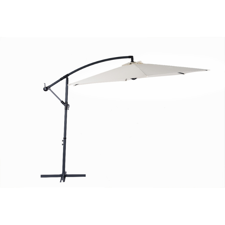 HomeHaves Off-White HomeHaves Tuin Luxe Zweefparasol XL
